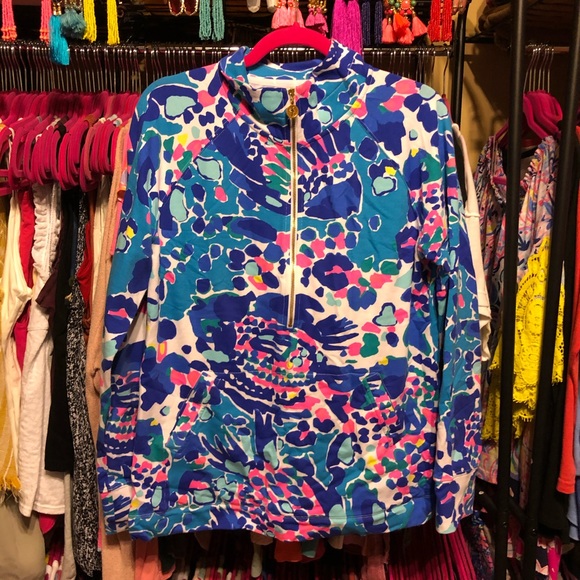 Lilly Pulitzer Tops - EUC Lilly Pulitzer skipper popover